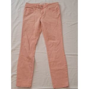 Jessica‎ Simpson Jeans Women Sz 28 Forever Rolled Skinny Peach Everyday